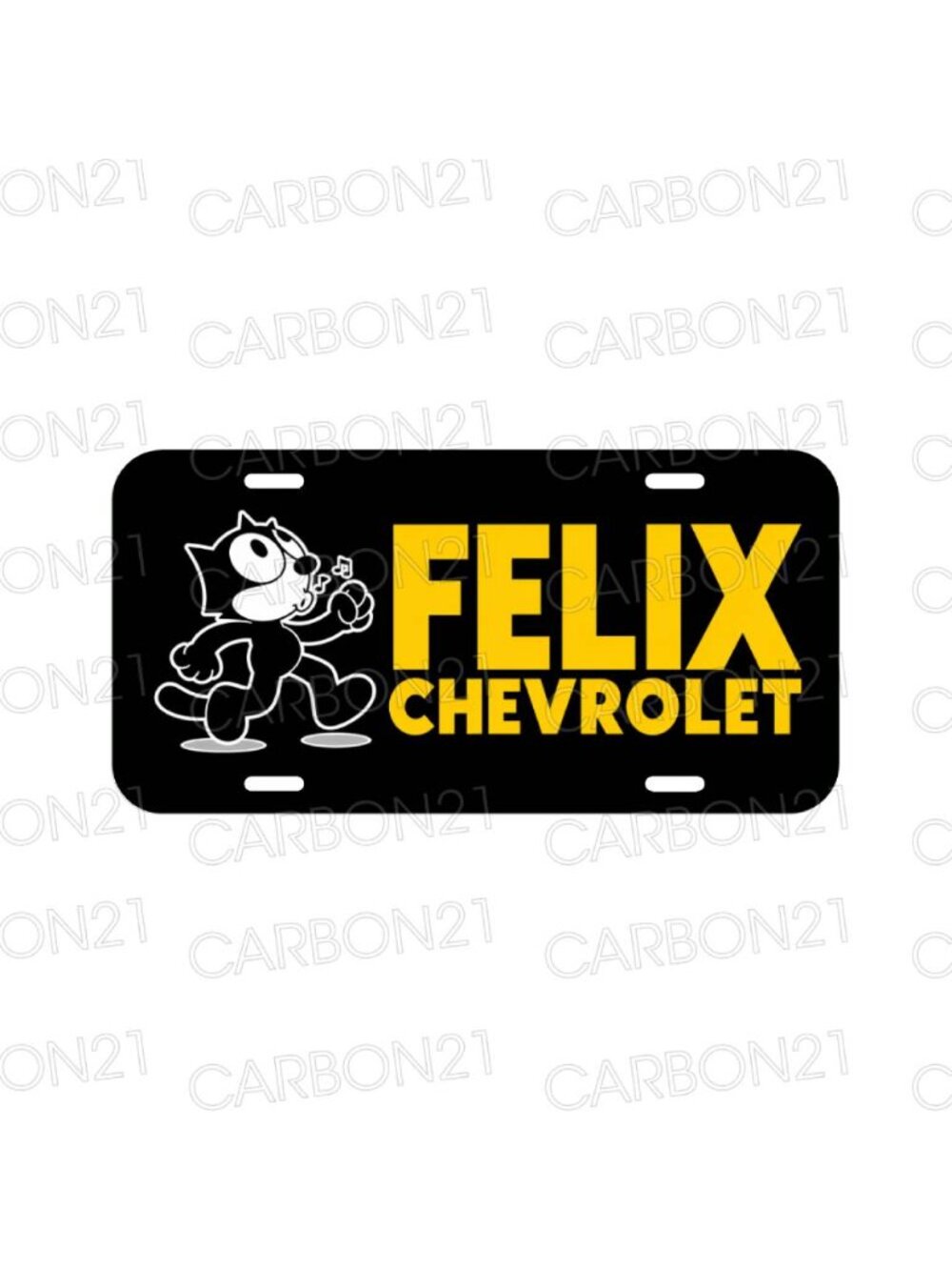 Felix Chevrolet Chevy Aluminum License Plate CAR SUV Truck NEW